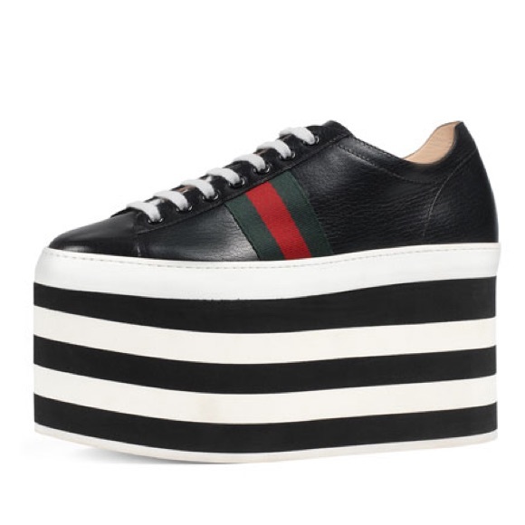 gucci platform sneakers